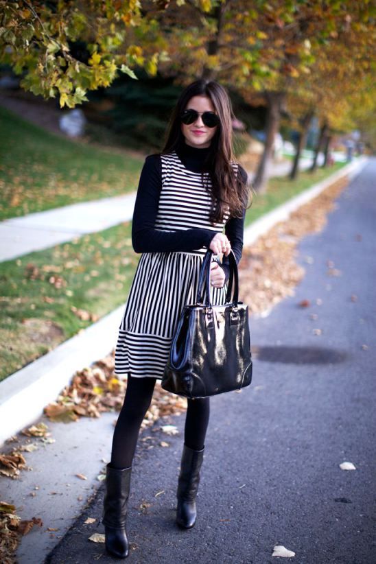 How to Transition Your Summer Dresses into Winter Outfits