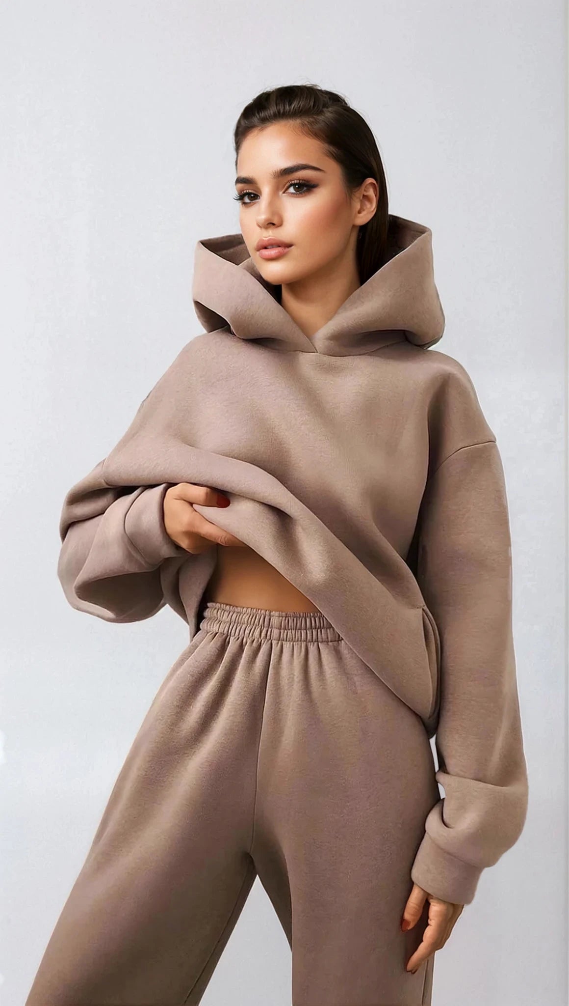 ENSEMBLE À CAPUCHE YASMINE