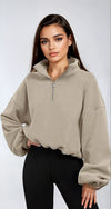 INES ZIP SWEATER