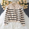 AMELIA STRIPED CARDIGAN