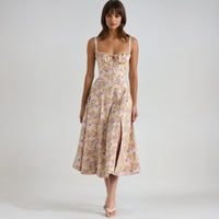 VICTORIA FLORAL DRESS - Maison Elara