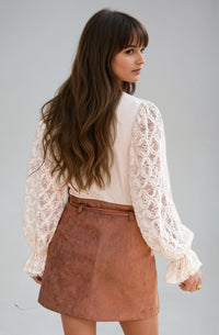 AMÉLIE LACE BLOUSE