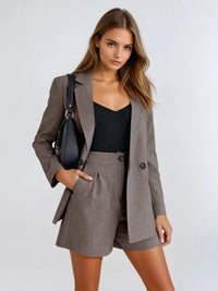 CELINE LINEN SUIT - Maison Elara