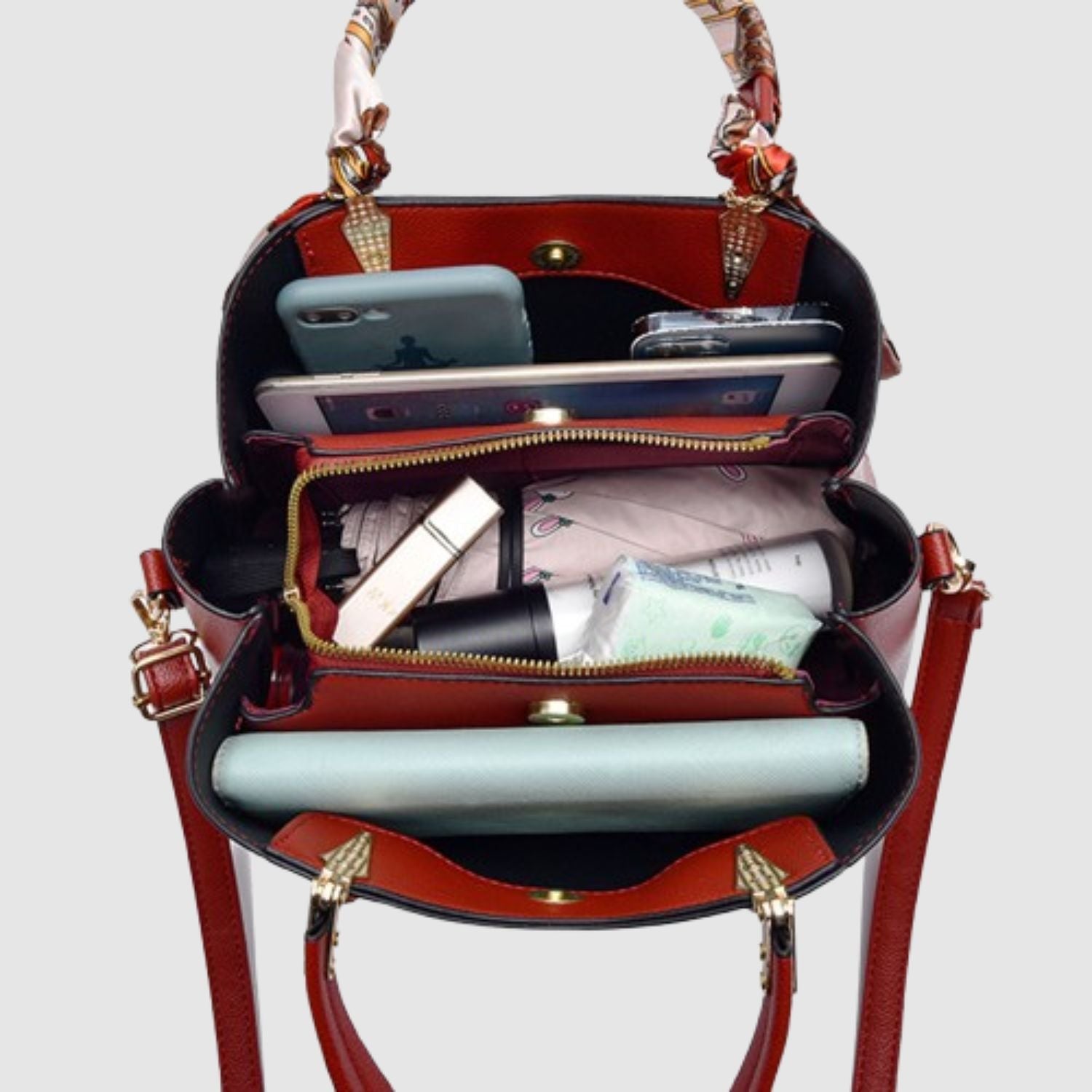 CLÉMENCE SCARF BAG - Maison Elara