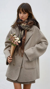 ÉLOÏSE WOOLEN COAT - Maison Elara