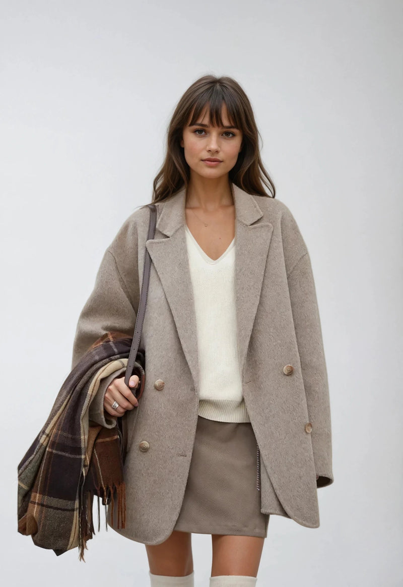 ÉLOÏSE WOOLEN COAT - Maison Elara
