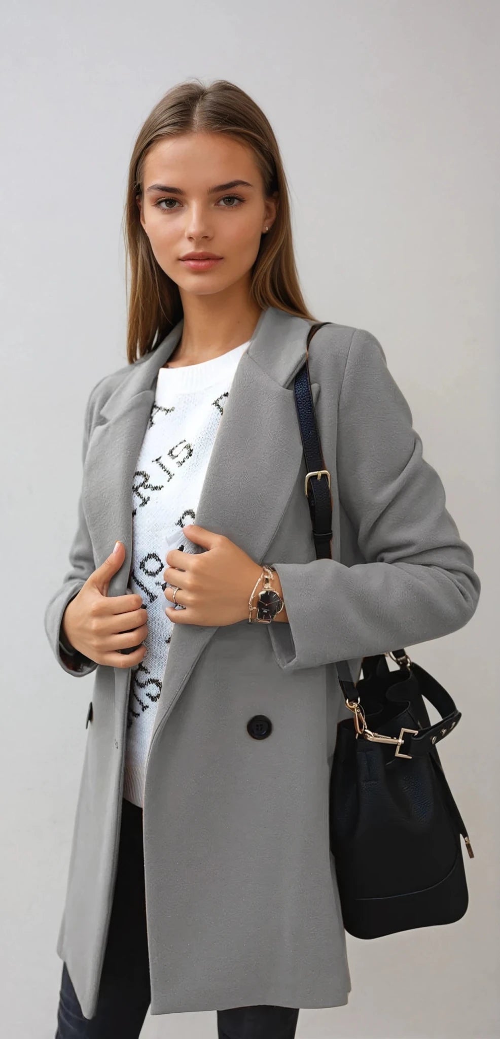 ISABELLE WOOL COAT - Maison Elara