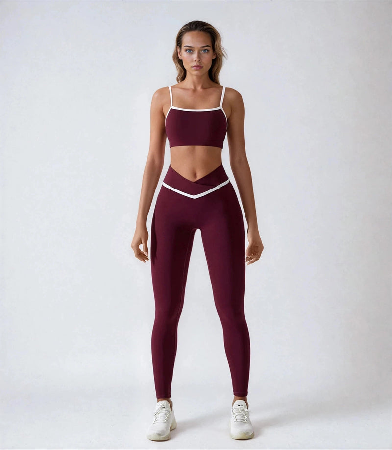 NOÉMIE MOVE SET (Top + Leggings / Shorts) - Maison Elara