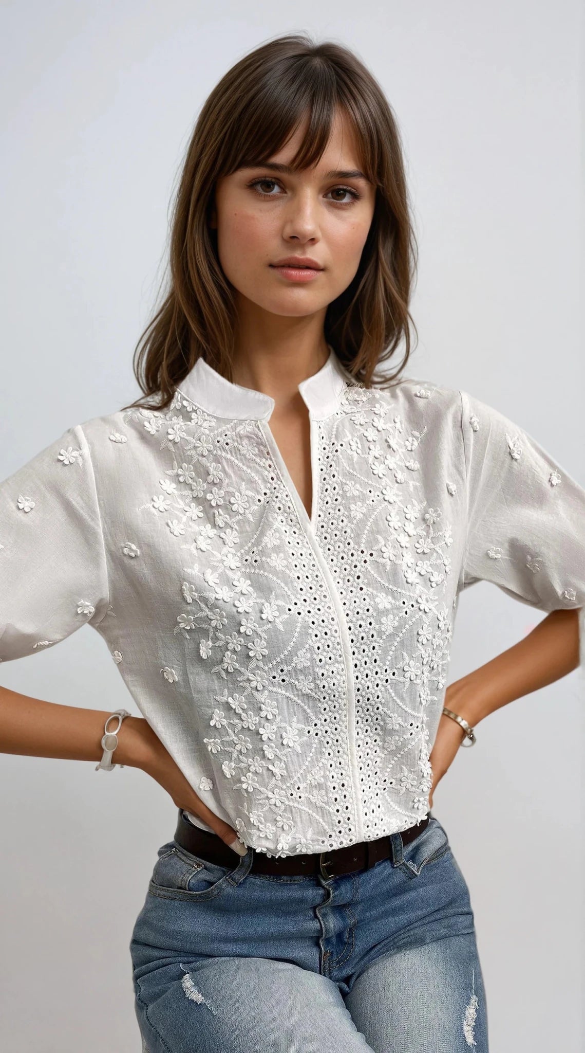 STELLA GRACE BLOUSE - Maison Elara