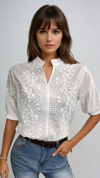 STELLA GRACE BLOUSE - Maison Elara